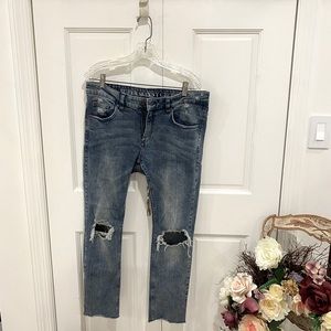 Ripped jeans - korean style